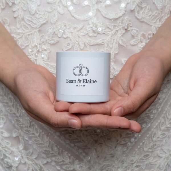 Custom Mini Candle Favors