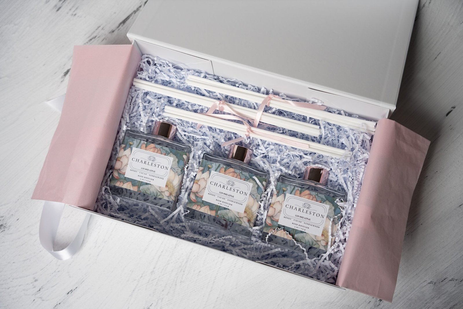 LUXURY REED DIFFUSER TRIO BRIDESMAID PROPOSAL BOX